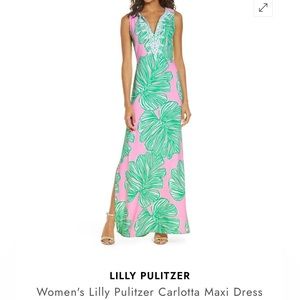 NWT Lilly Pulitzer Carlotta Maxi Dress in Mandevilla print
